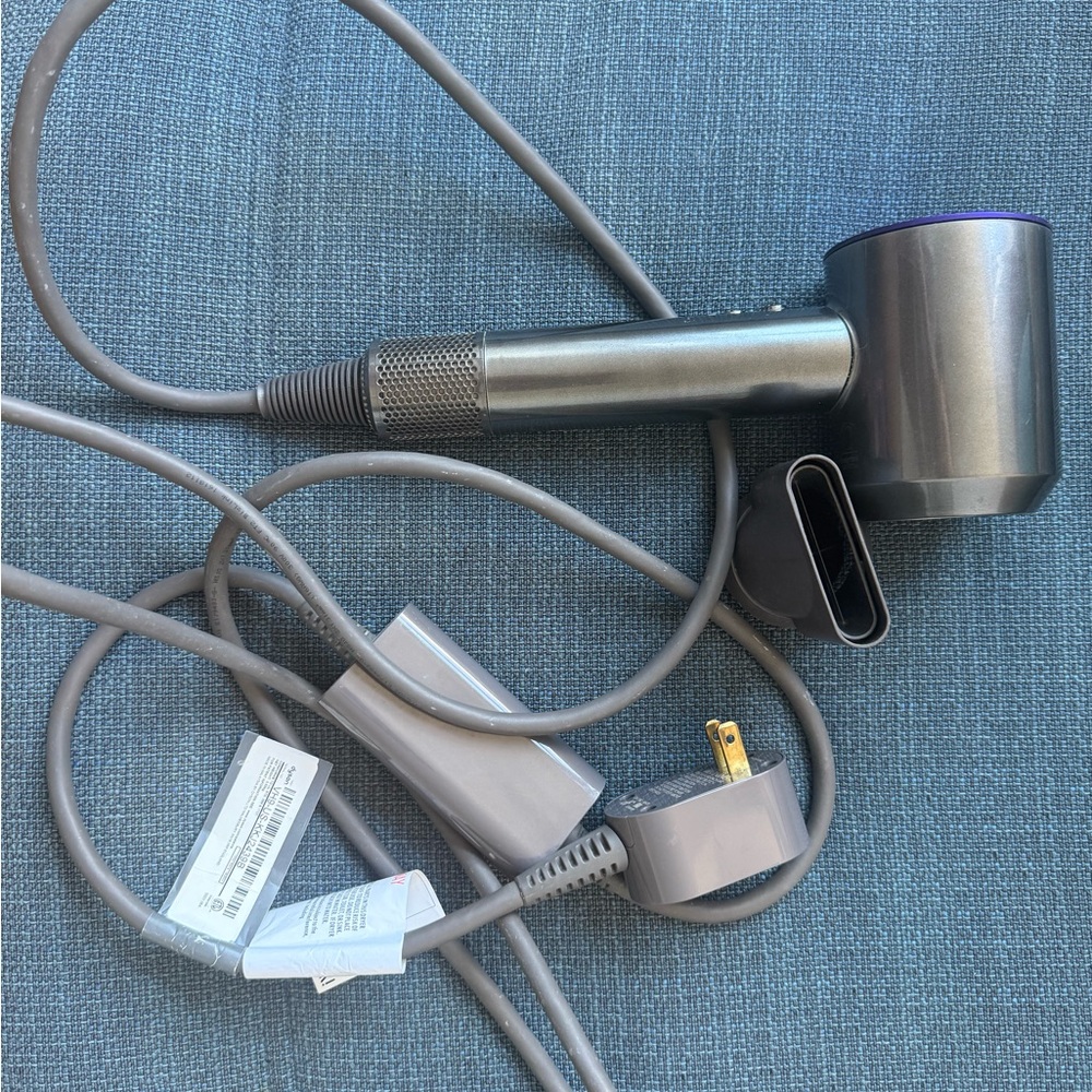Dyson Hair Dryer in Purple and Gray - Picture 8 of 8